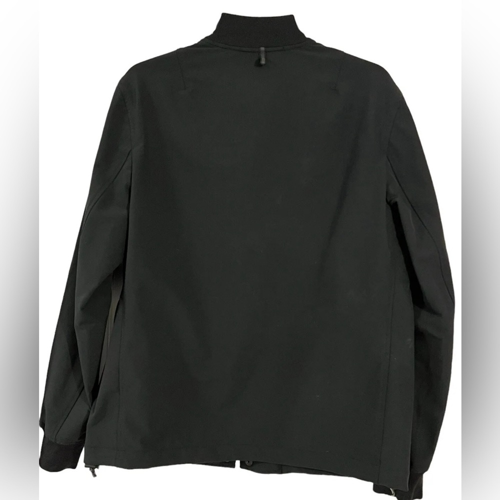 RAG  & BONE. Performance Fabric Tech Focus Black Snap Jacket Men M 42” Chest. - Picture 2 of 8